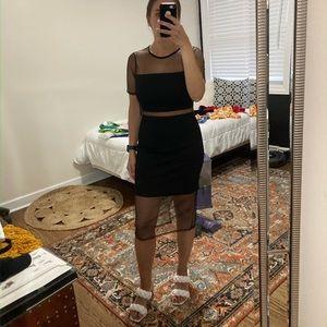 Lulus black dress